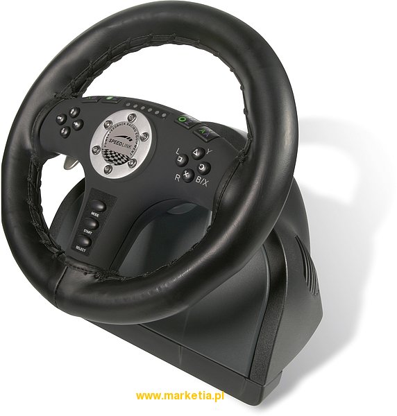 SL-6693-SBK Kierownica SPEED-LINK 2in1 Force Vibration Racing Wheel